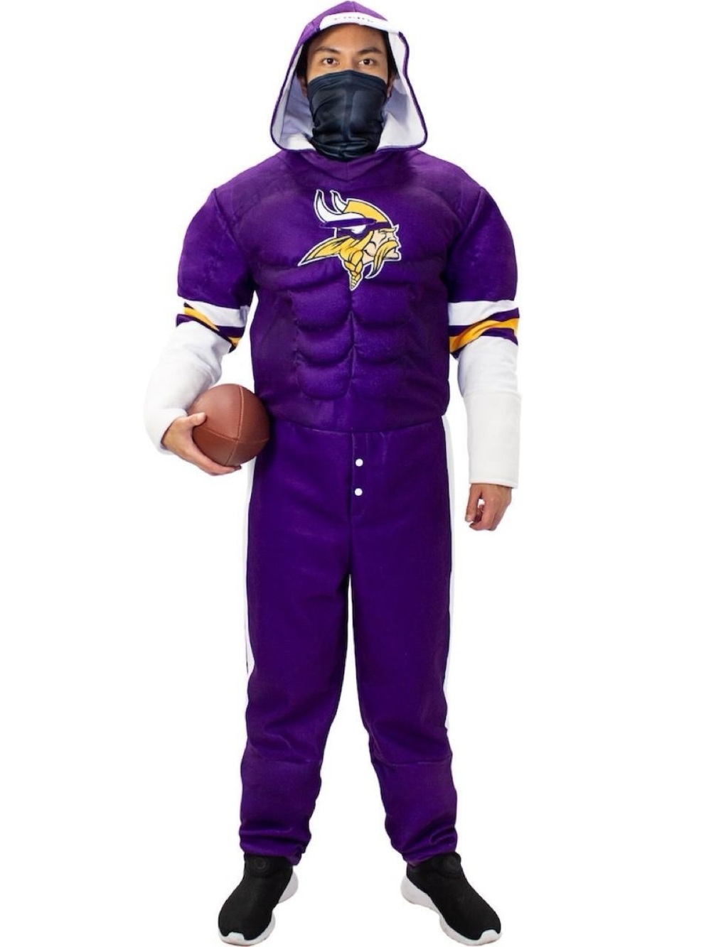 Minnesota Vikings Purple Hooded Football Costume
